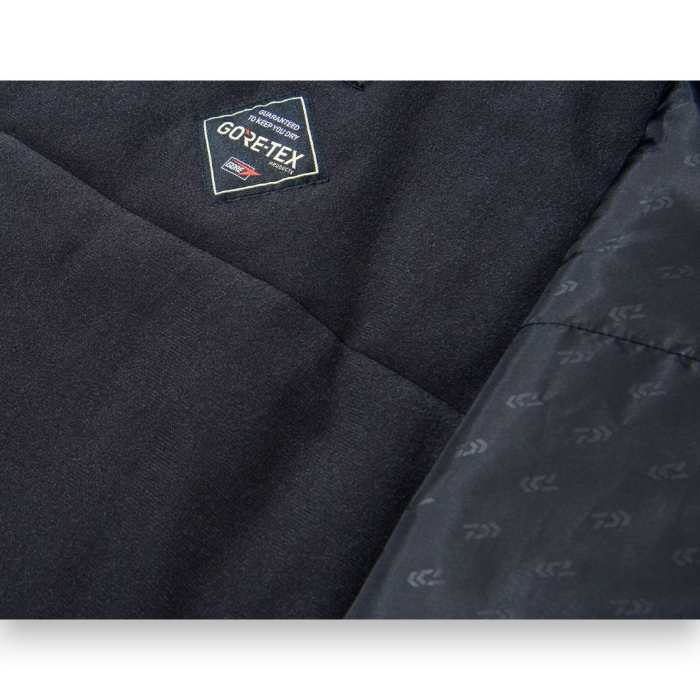 中壢鴻海釣具【DAIWA】 DW-1924 GORE-TEX 黑色保暖釣魚套裝 (24年秋冬款) 雨衣-細節圖10