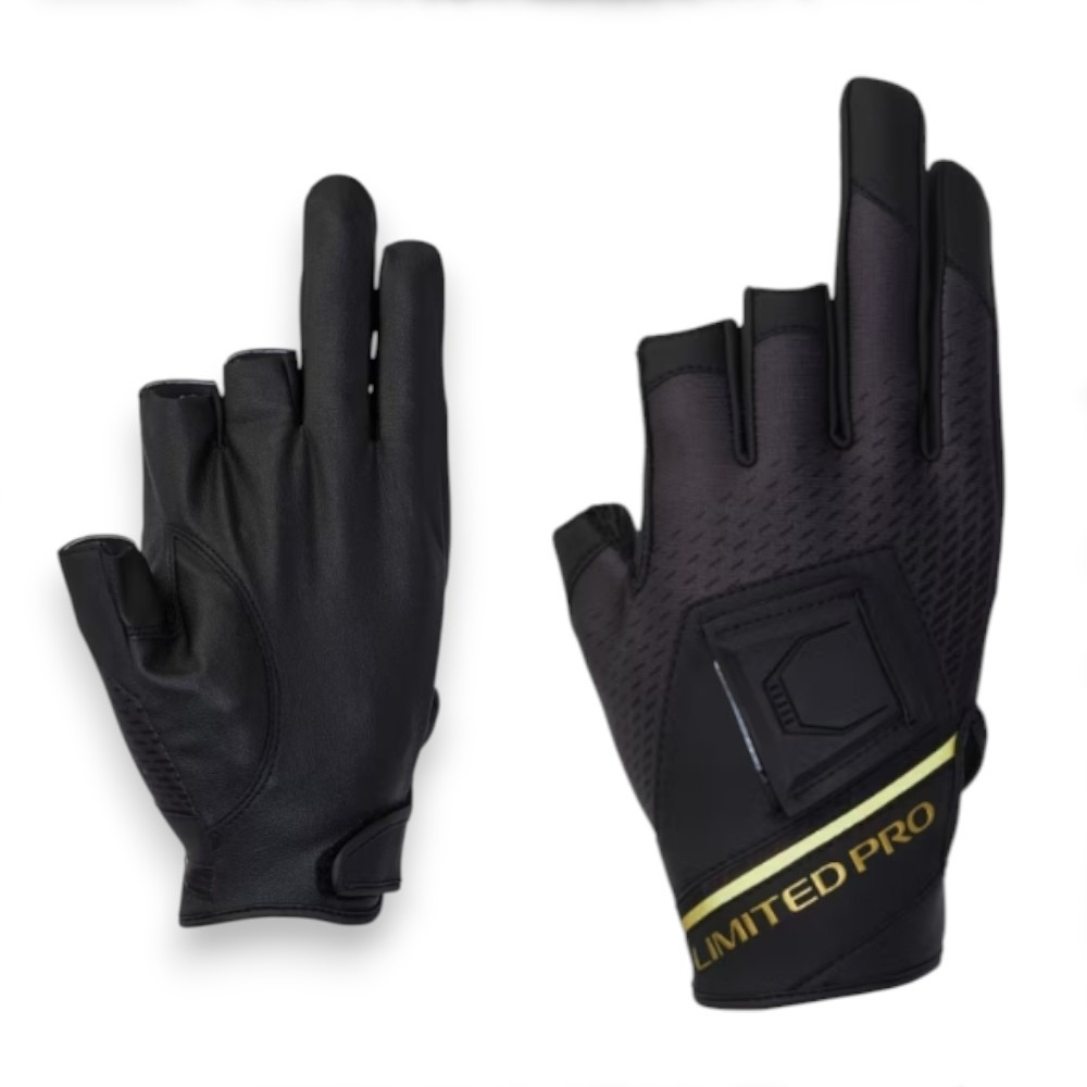中壢鴻海釣具【SHIMANO】GL-110X LIMITED PRO FIRE BLOODL三指切釣魚手套(24秋磯款)-規格圖10