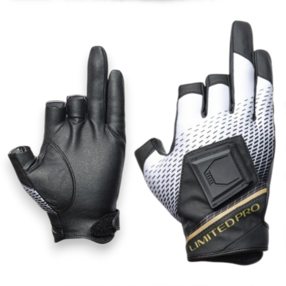 中壢鴻海釣具【SHIMANO】GL-110X LIMITED PRO FIRE BLOODL三指切釣魚手套(24秋磯款)-規格圖10