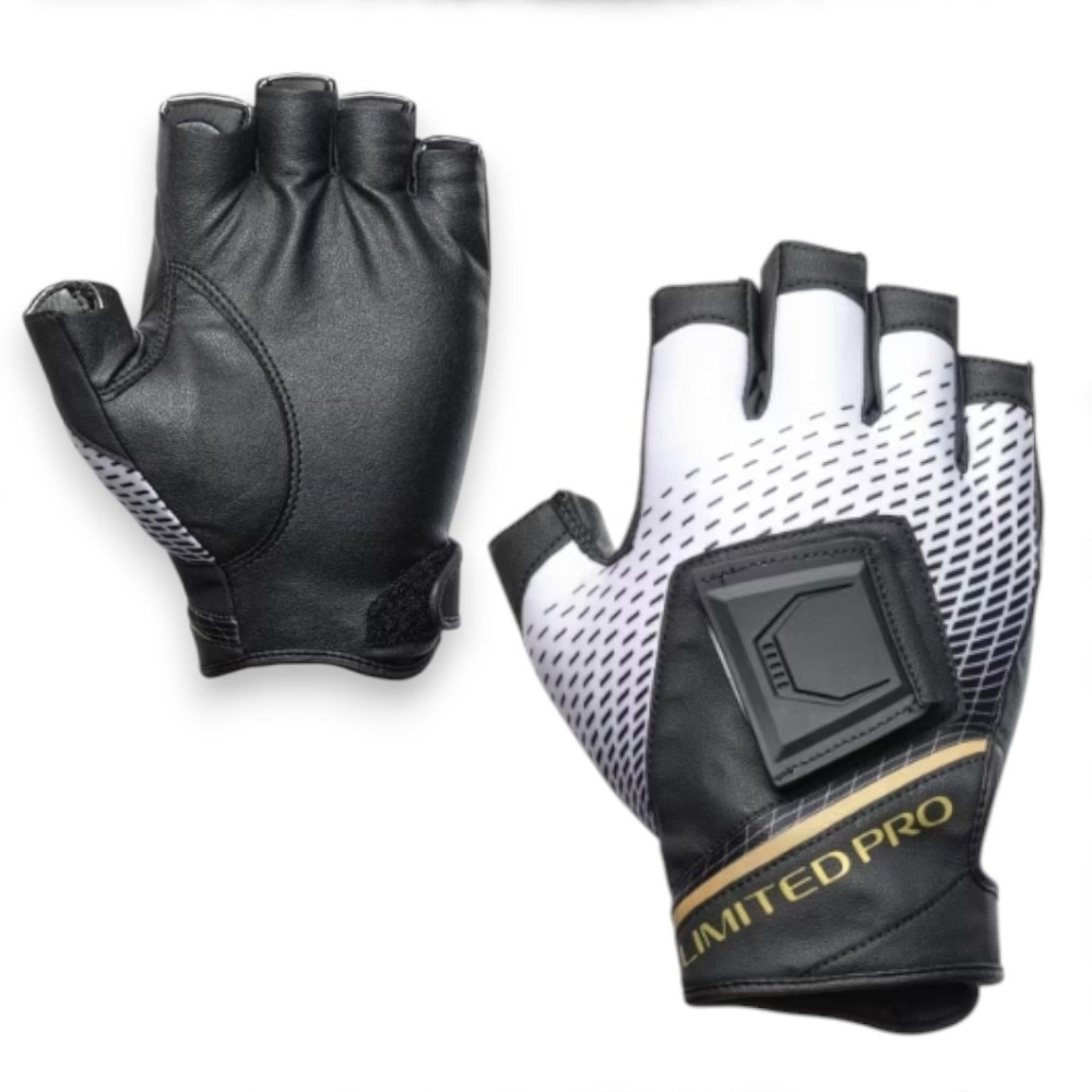 中壢鴻海釣具【SHIMANO】GL-111X LIMITED PRO FIRE BLOODL五指切釣魚手套(24秋磯款)-規格圖10