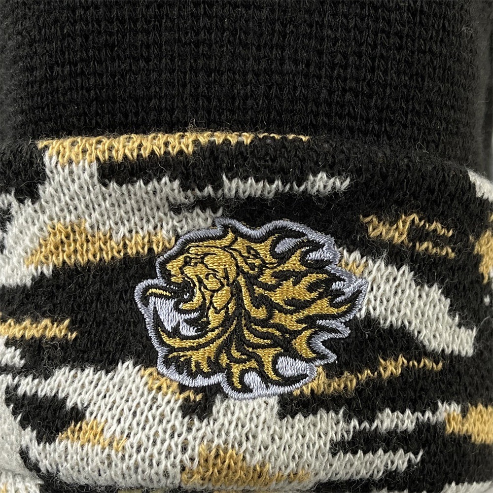 中壢鴻海釣具【SUNLINE】 CP-5161 刺繡針織帽 保暖帽 (24年秋磯款)-細節圖6