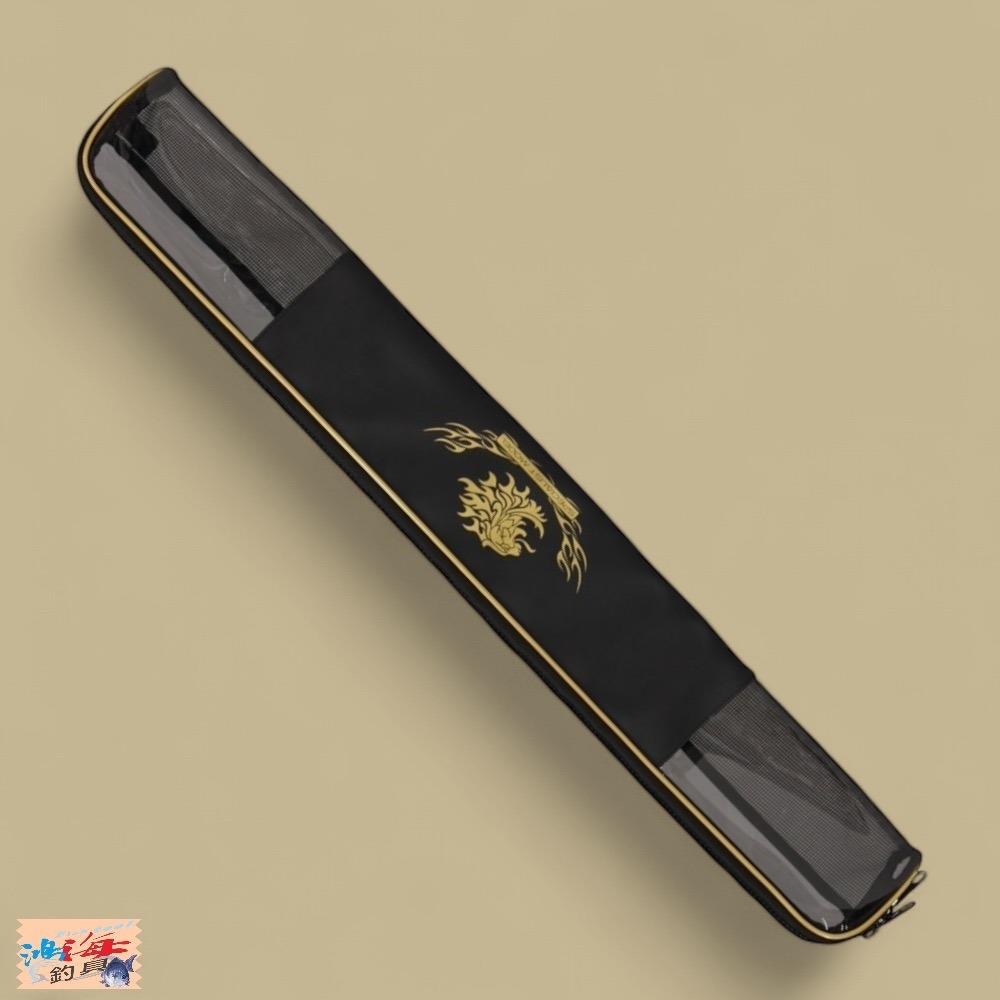 中壢鴻海釣具【SUNLINE】SFB-0302 獅子LOGO網框收納袋 SFB-0301 獅子LOGO誘餌杓收納袋-規格圖7