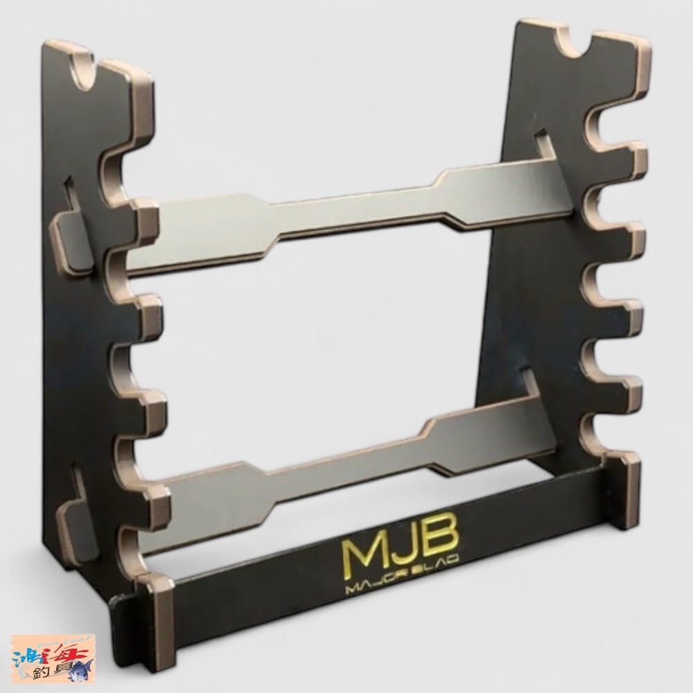 中壢鴻海釣具【SHIMOTSUKE】MJB蝦竿竿架 蝦竿展示架-細節圖2