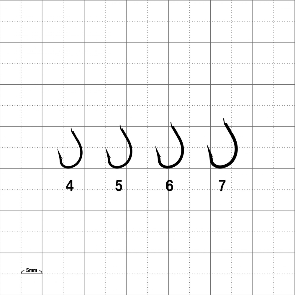 中壢鴻海釣具【gamakatsu】 G-HARD V2 触れ掛り口太 魚鉤-細節圖3