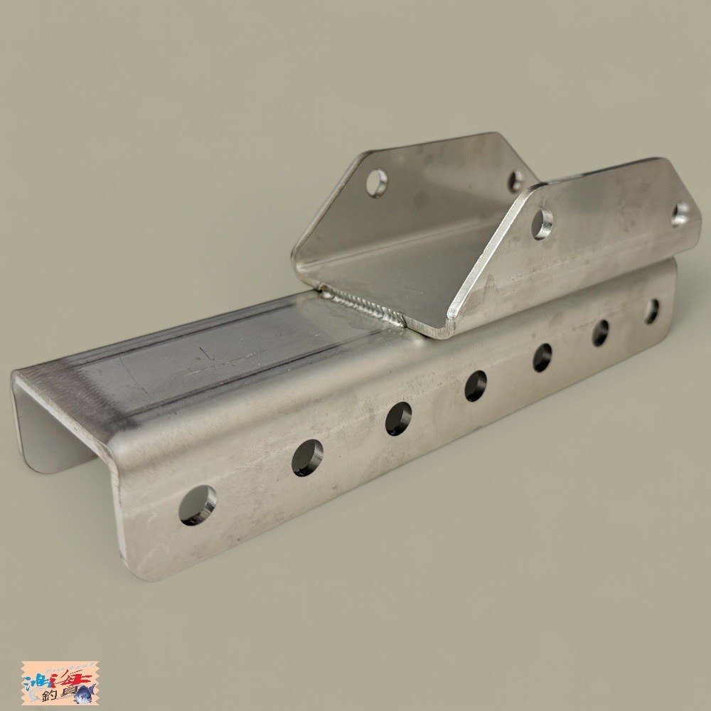 中壢鴻海釣具      海鷹轉速攻船竿架-加長轉接座-細節圖2