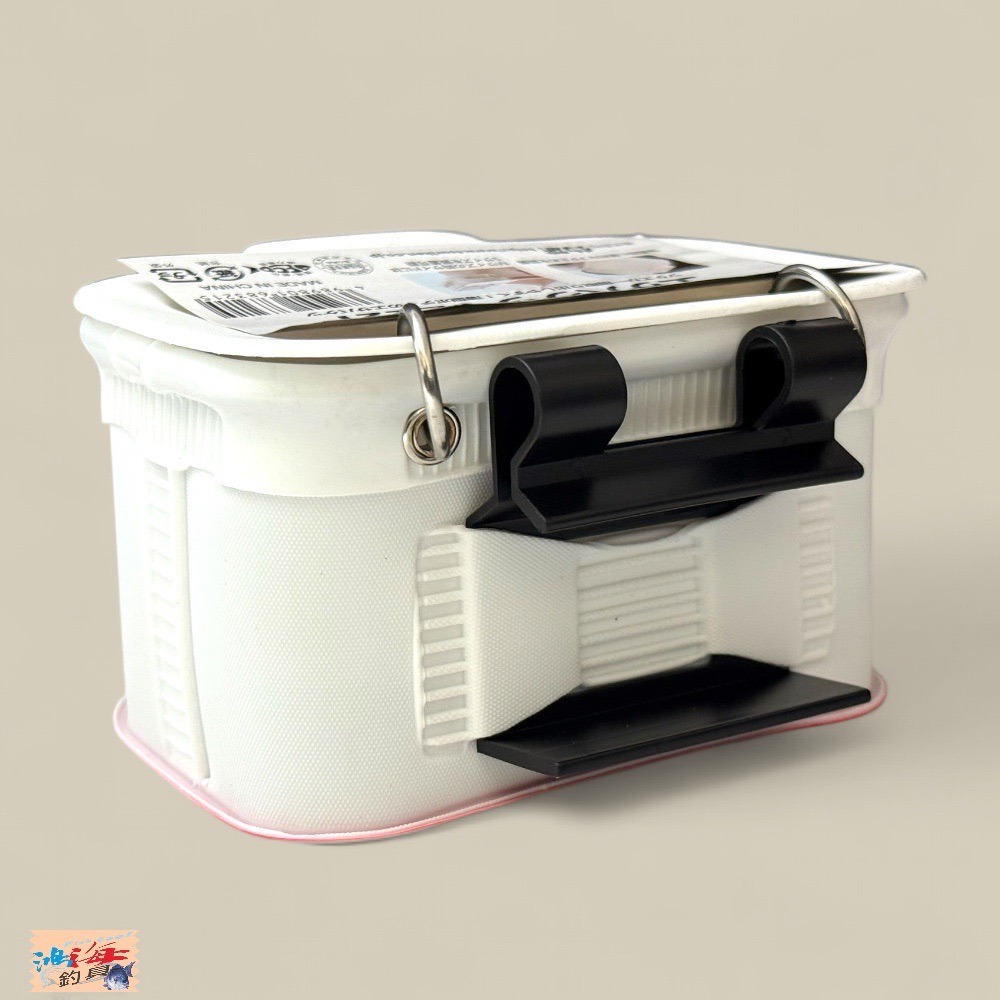 【中壢鴻海釣具】【TSURIKEN-釣研】TE221 白色南極蝦餌盒 南極蝦盒-細節圖4