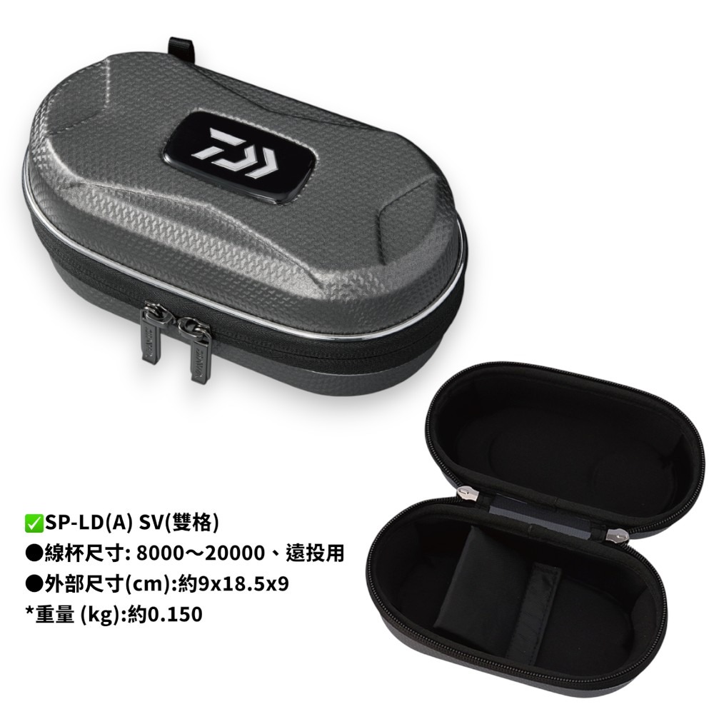 中壢鴻海釣具【DAIWA】 SEMI HARD SPOOL COVER(A) 線杯保護盒-規格圖10