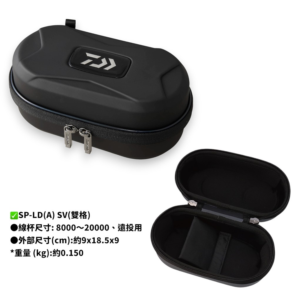 中壢鴻海釣具【DAIWA】 SEMI HARD SPOOL COVER(A) 線杯保護盒-規格圖8