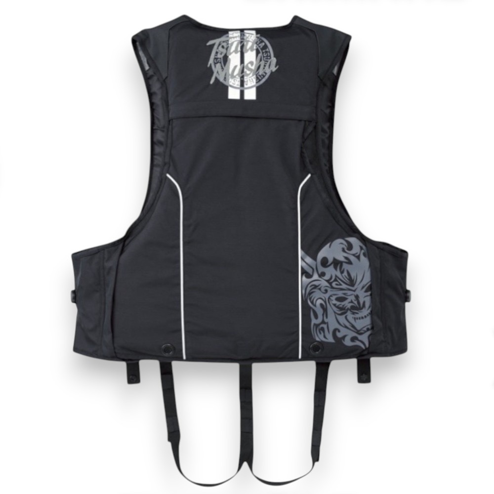 中壢鴻海釣具【TSuriMusha】 釣武者 Cordura 超耐磨 釣魚救生衣 背心 (24年款)-細節圖4