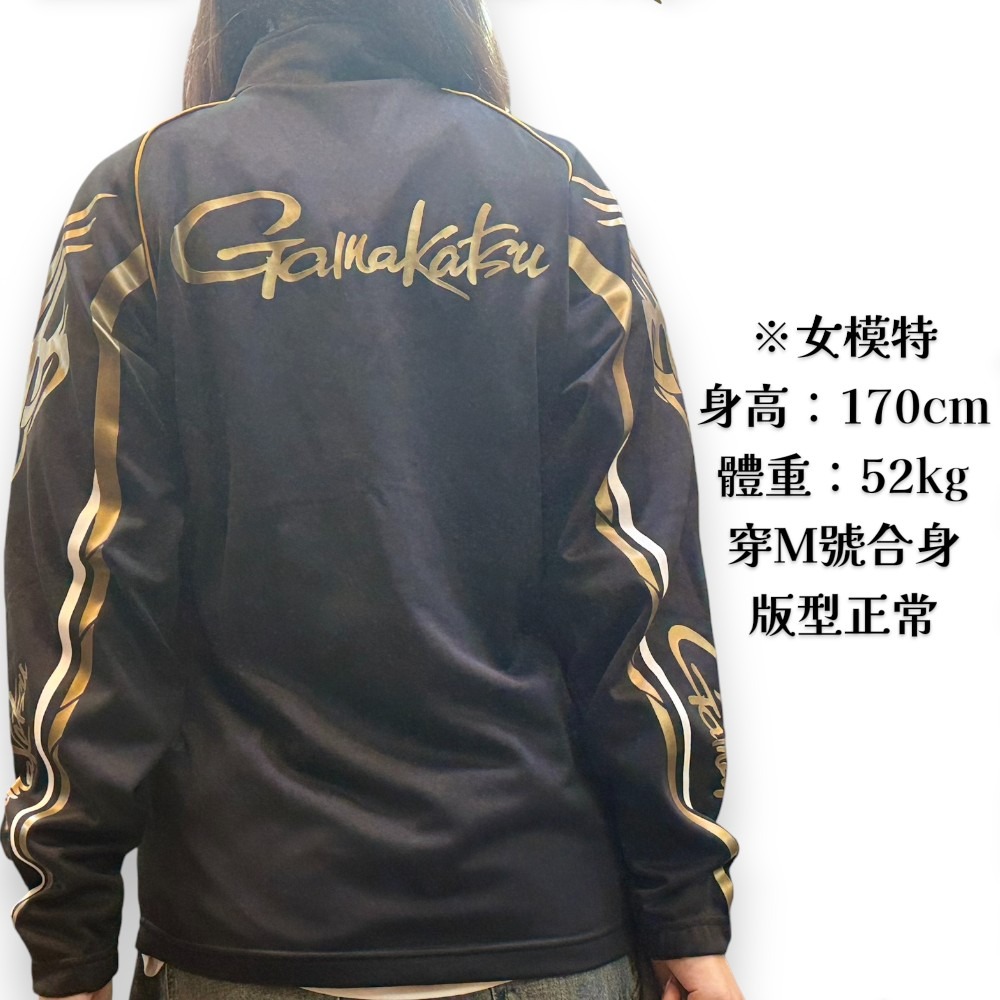 中壢鴻海釣具【gamakatsu】 GM-3766 2WAY 保暖半拉鍊長袖釣魚衫 (24年秋冬款)-細節圖3