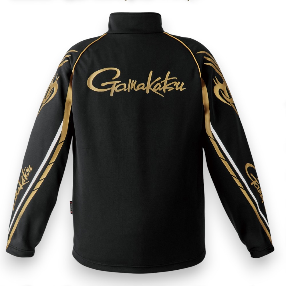 中壢鴻海釣具【gamakatsu】 GM-3766 2WAY 保暖半拉鍊長袖釣魚衫 (24年秋冬款)-細節圖5