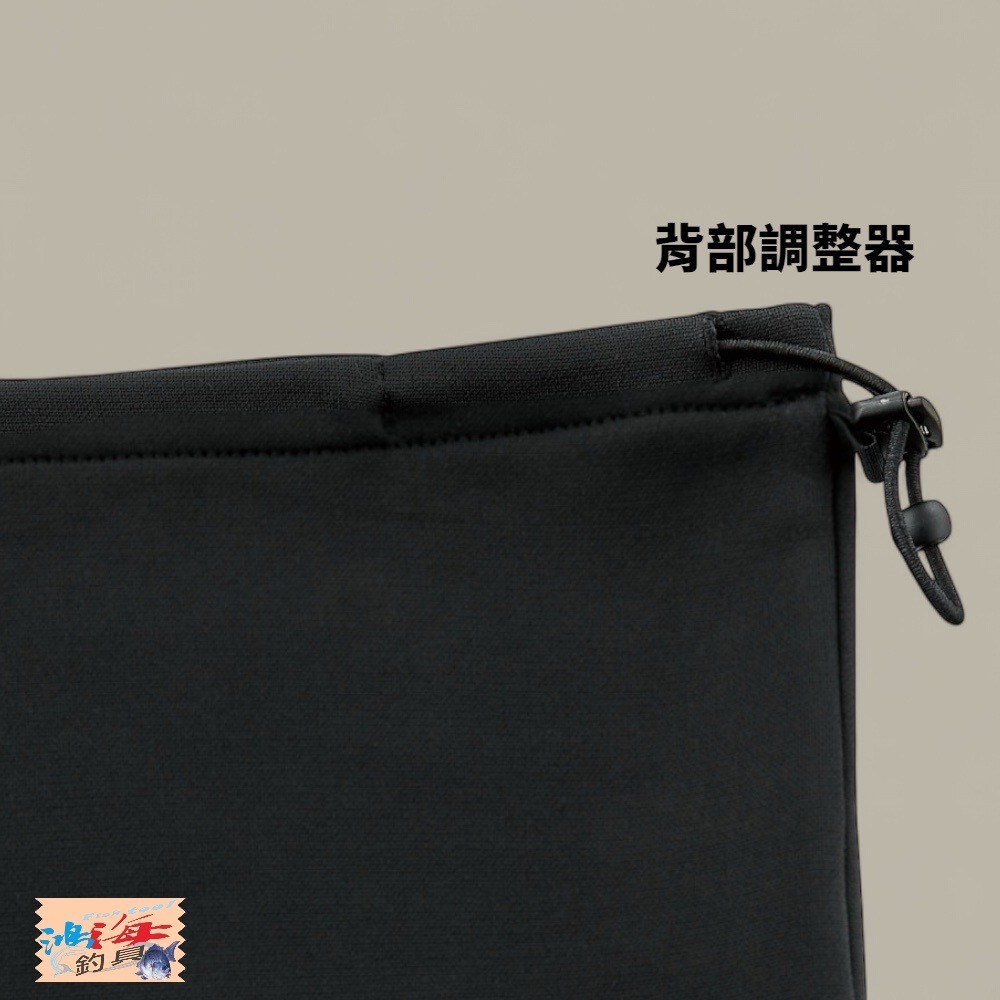 中壢鴻海釣具【gamakatsu】 GM-3767 黑色透氣保暖脖圍 F (24年秋冬款)-細節圖6