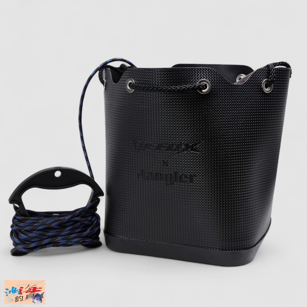 中壢鴻海釣具【WEFOX×Jangler】黑色/灰色聯名取水袋-細節圖2