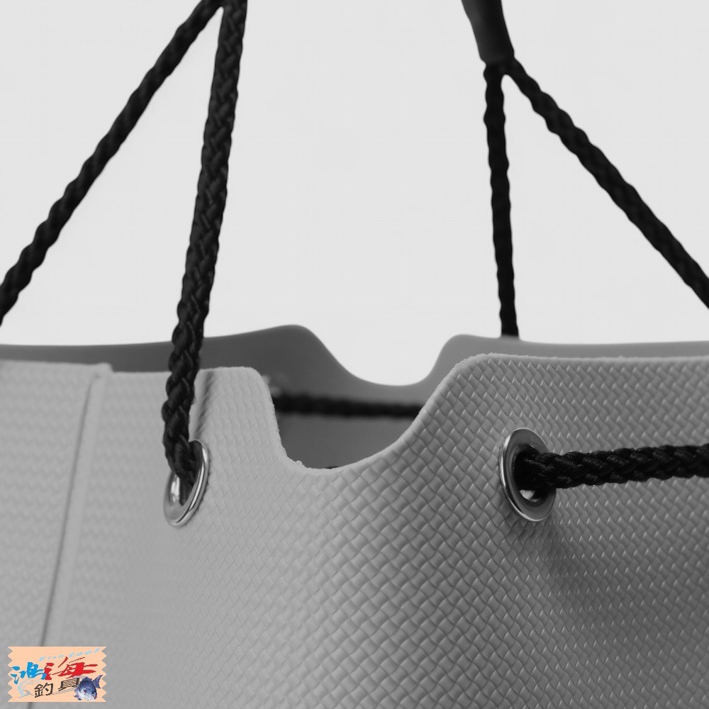 中壢鴻海釣具【WEFOX×Jangler】黑色/灰色聯名取水袋-細節圖6