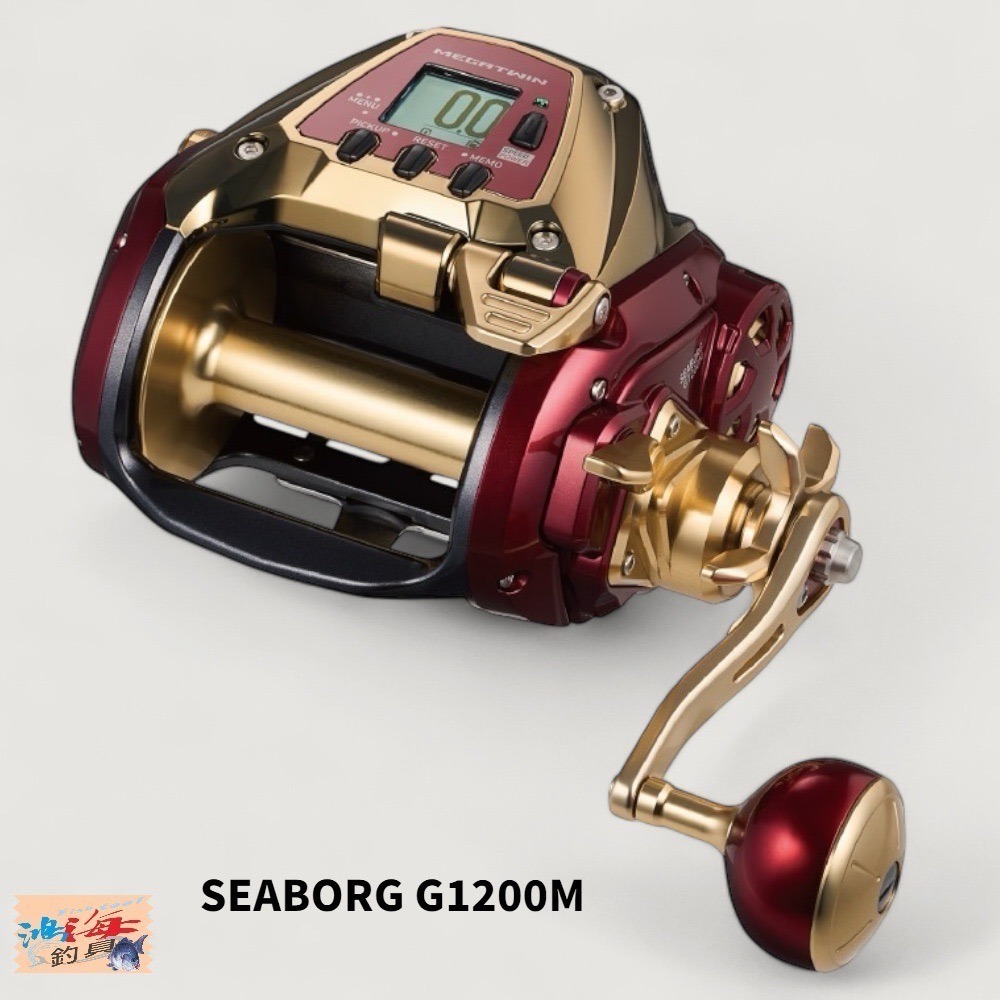 中壢鴻海釣具【DAIWA】 SEABORG G1200M 電動捲線器(24年款)-細節圖2