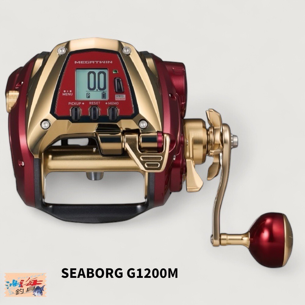 中壢鴻海釣具【DAIWA】 SEABORG G1200M 電動捲線器(24年款)-細節圖3