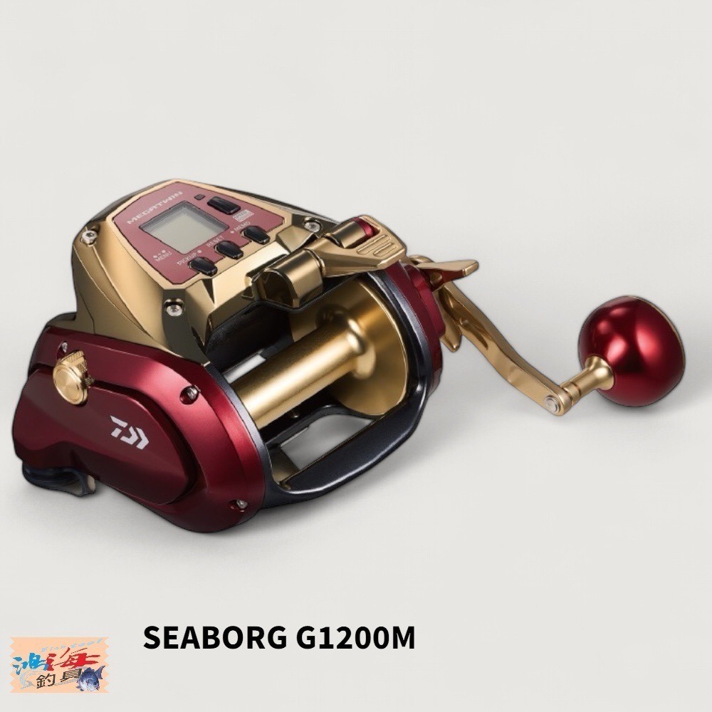 中壢鴻海釣具【DAIWA】 SEABORG G1200M 電動捲線器(24年款)-細節圖4