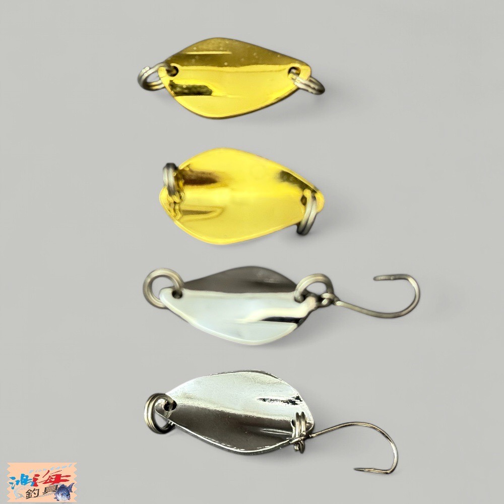 中壢鴻海釣具 spoon 2.5~3.5cm/3~5g 路亞湯匙套組(12支入)-細節圖4