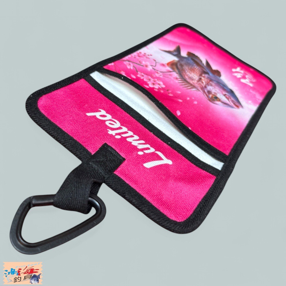 中壢鴻海釣具 磯用擦手巾 31cmx17cm 磯用擦手毛巾-細節圖4