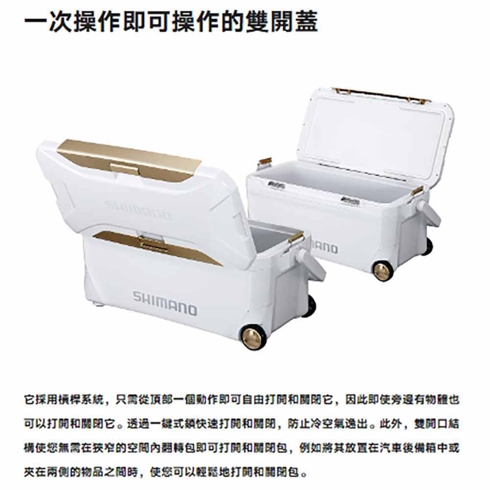 中壢鴻海釣具【SHIMANO】NS-225Y SPAZA LIMITED 250 三面真空冰箱 (24年新款)-細節圖6