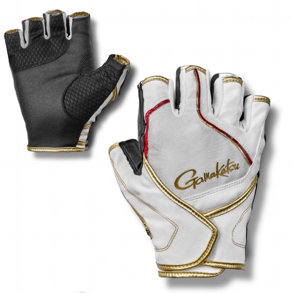 中壢鴻海釣具【gamakatsu】 GM-7302 五指釣魚手套 (24秋冬款)-細節圖2