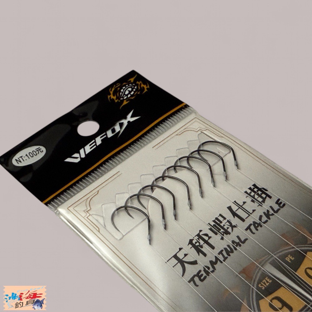 中壢鴻海釣具【WEFOX】天秤蝦仕掛 PE線+精靈環-細節圖2