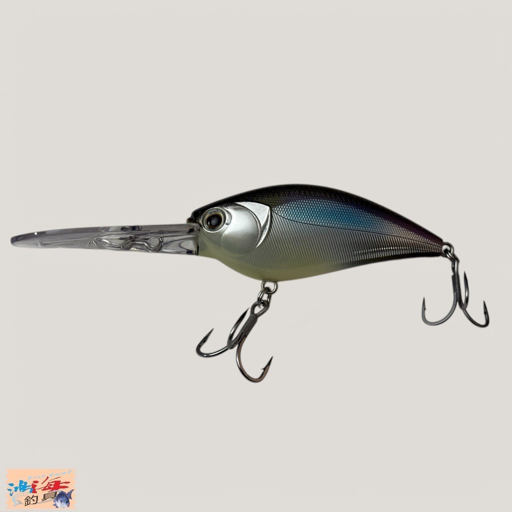 中壢鴻海釣具【Mustad】RRD80 搖滾洛基 80mm 路亞硬餌 米諾 長舌版-規格圖3