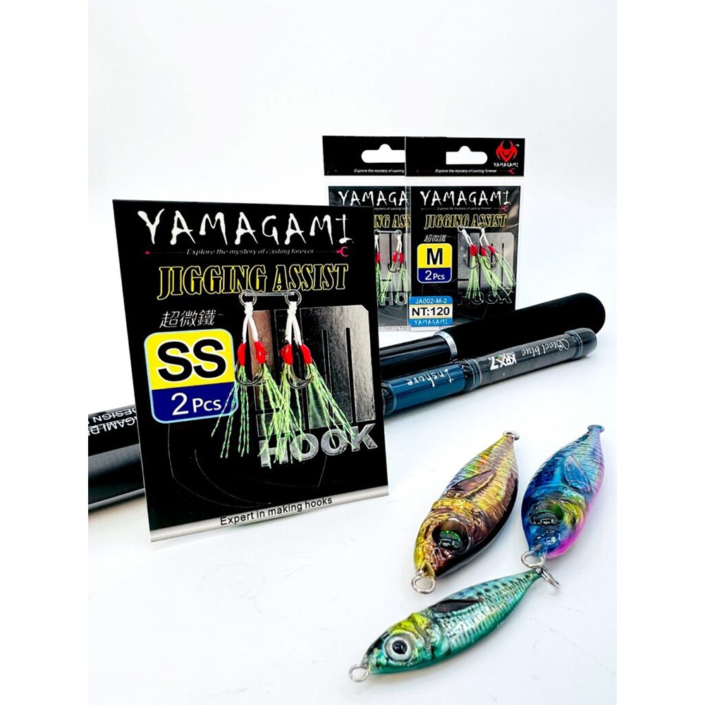 中壢鴻海釣具【Mustad】YAMAGAMI 超微鐵專用鉤組-細節圖7