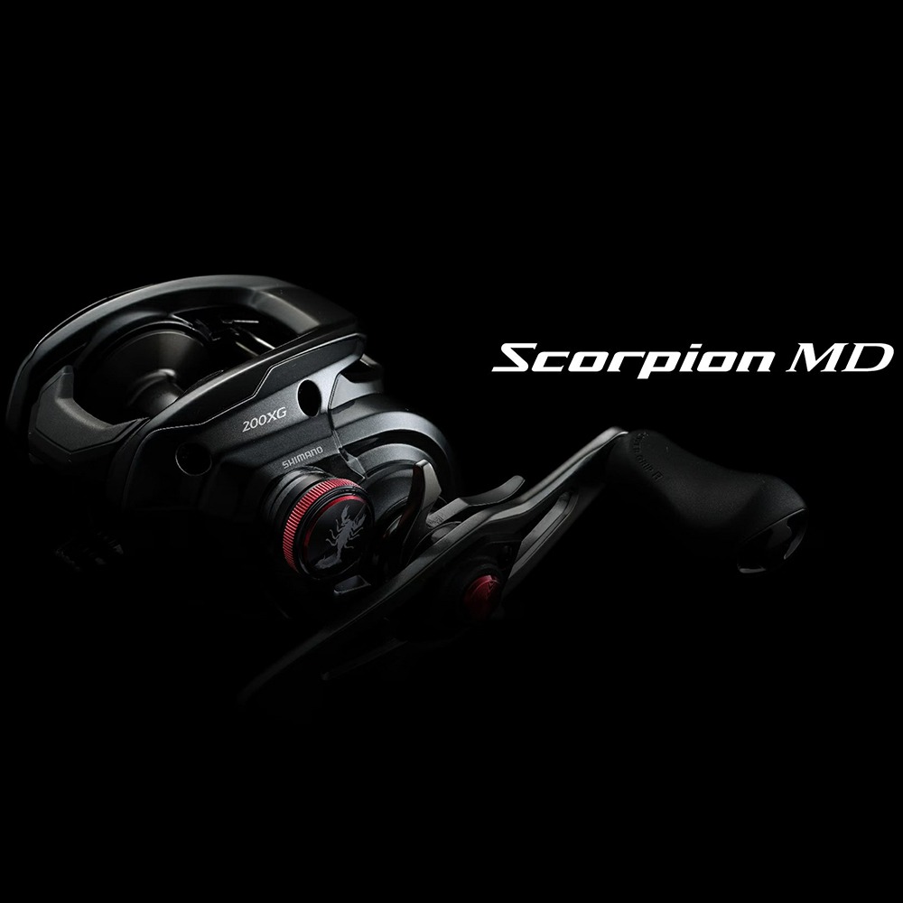 中壢鴻海釣具【SHIMANO】SCORPION MD 雙軸捲線器 小烏龜捲線器(24年款)-細節圖9
