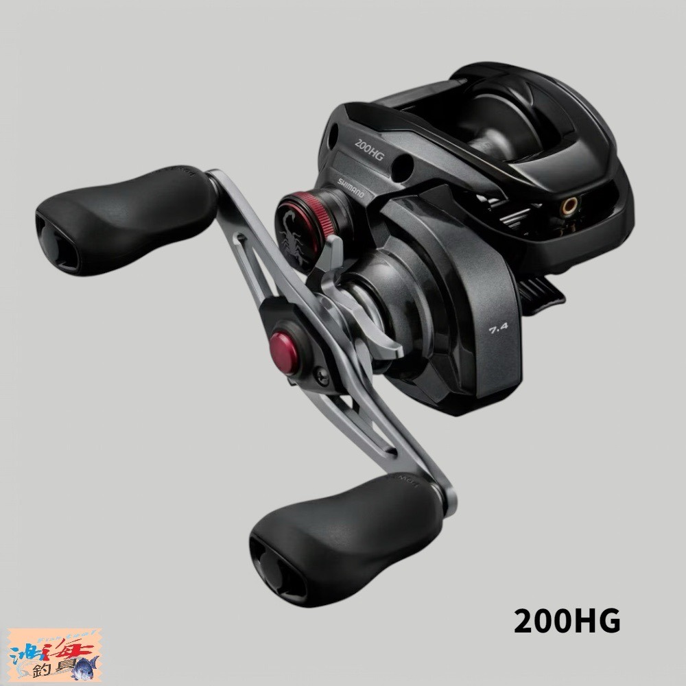中壢鴻海釣具【SHIMANO】SCORPION MD 雙軸捲線器 小烏龜捲線器(24年款)-規格圖9