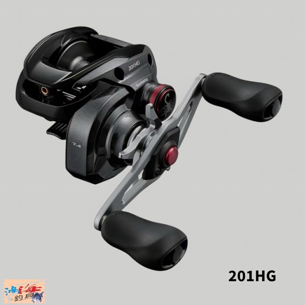 中壢鴻海釣具【SHIMANO】SCORPION MD 雙軸捲線器 小烏龜捲線器(24年款)-規格圖9