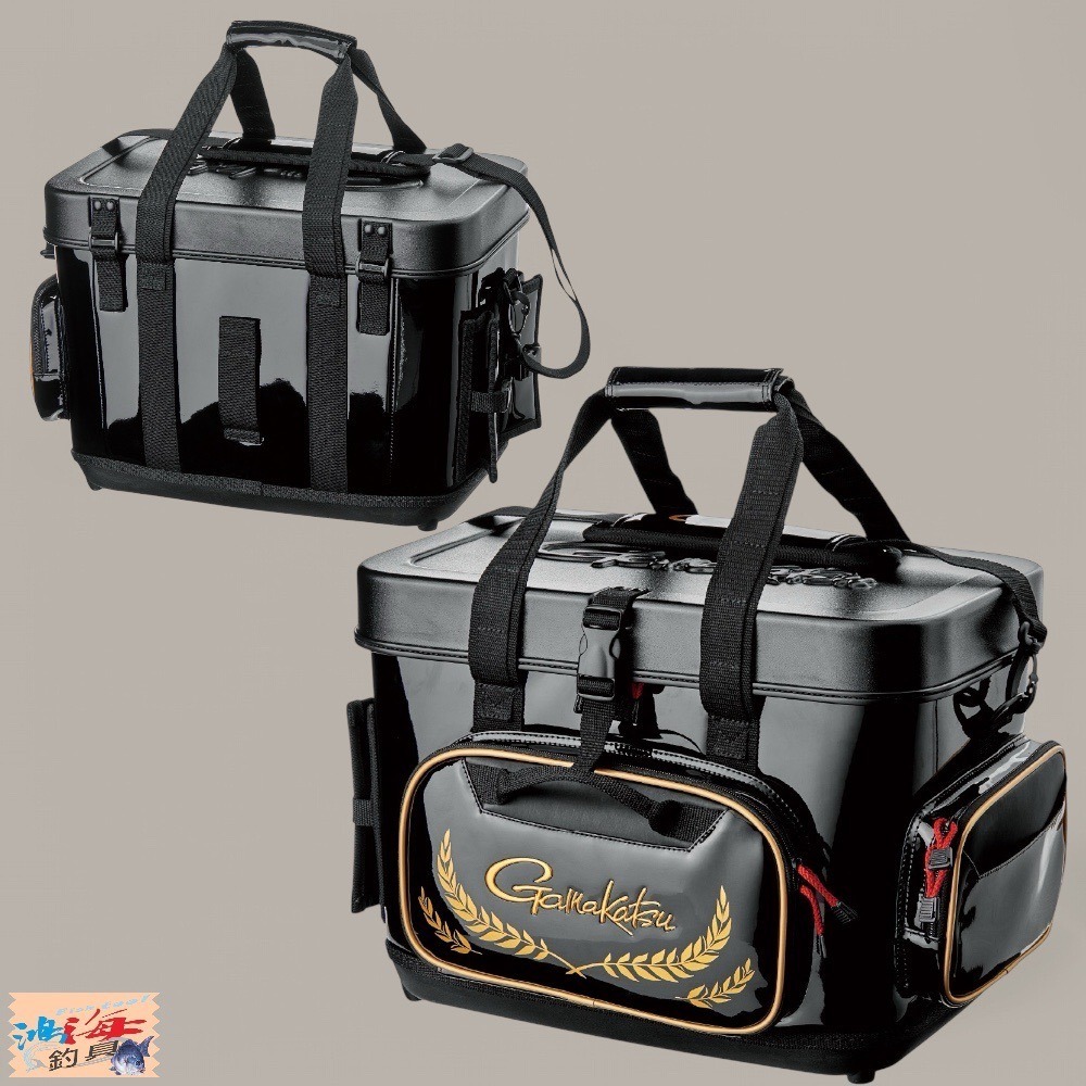 中壢鴻海釣具【gamakatsu】がま磯 GB398 軟式冰箱 置物箱28L (24秋冬款)-細節圖2