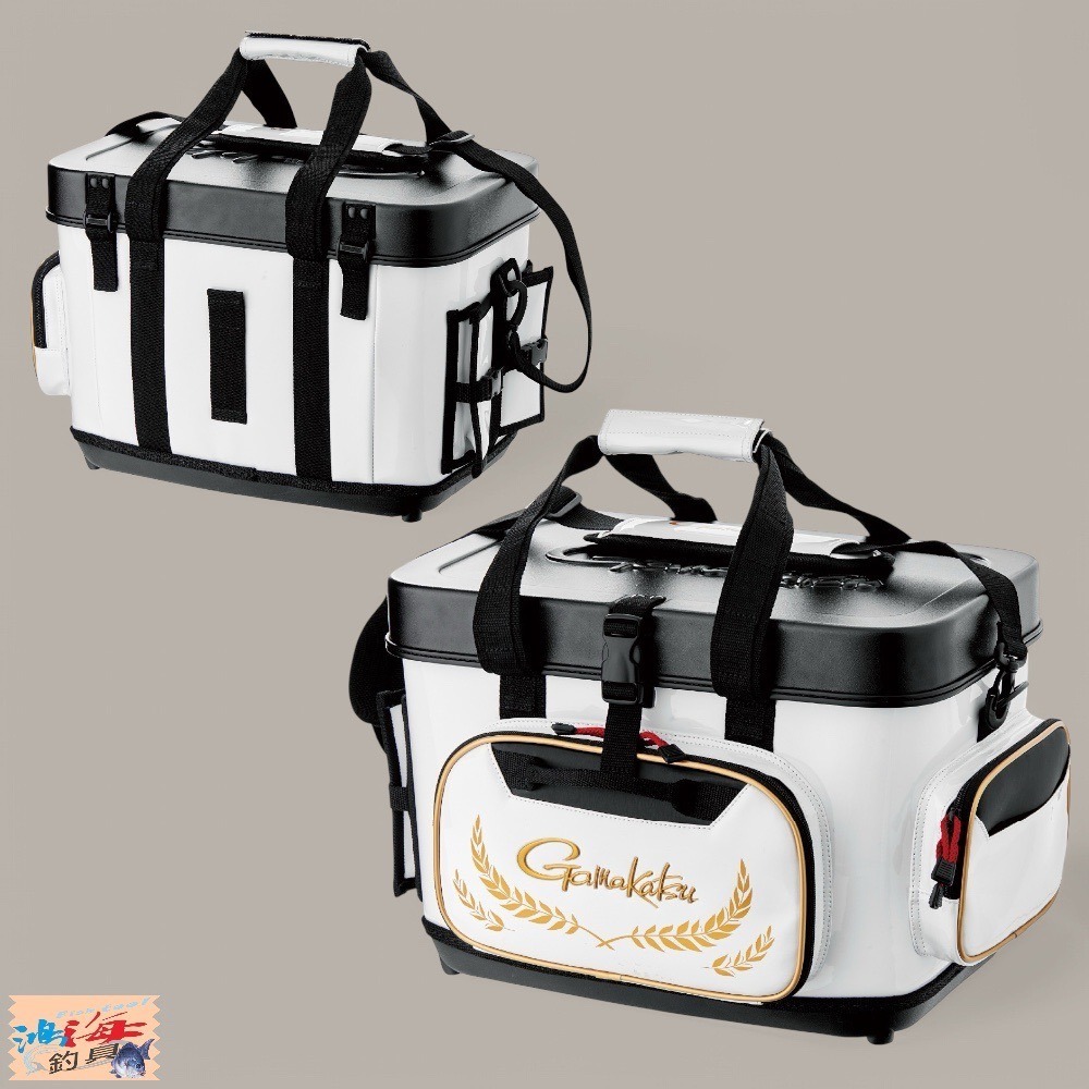 中壢鴻海釣具【gamakatsu】がま磯 GB398 軟式冰箱 置物箱28L (24秋冬款)-細節圖3