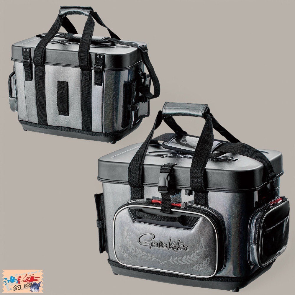 中壢鴻海釣具【gamakatsu】がま磯 GB398 軟式冰箱 置物箱28L (24秋冬款)-細節圖4