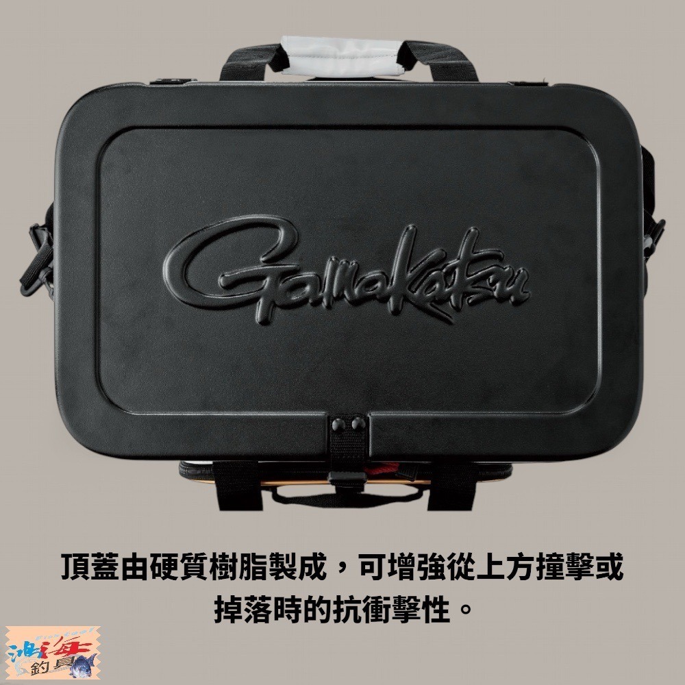 中壢鴻海釣具【gamakatsu】がま磯 GB398 軟式冰箱 置物箱28L (24秋冬款)-細節圖5