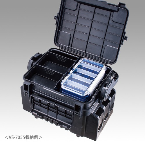 中壢鴻海釣具【MEIHO】明邦 防水ケースWG 透明藍 防水零件盒 工具盒 置物盒-細節圖7