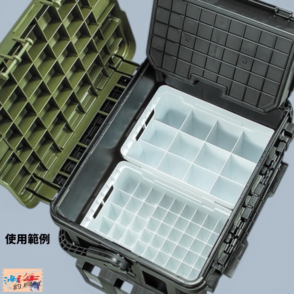 中壢鴻海釣具【MEIHO】明邦  BM-51L/BM-12L 白色工具箱收納盒 置物盒 零件盒-細節圖10