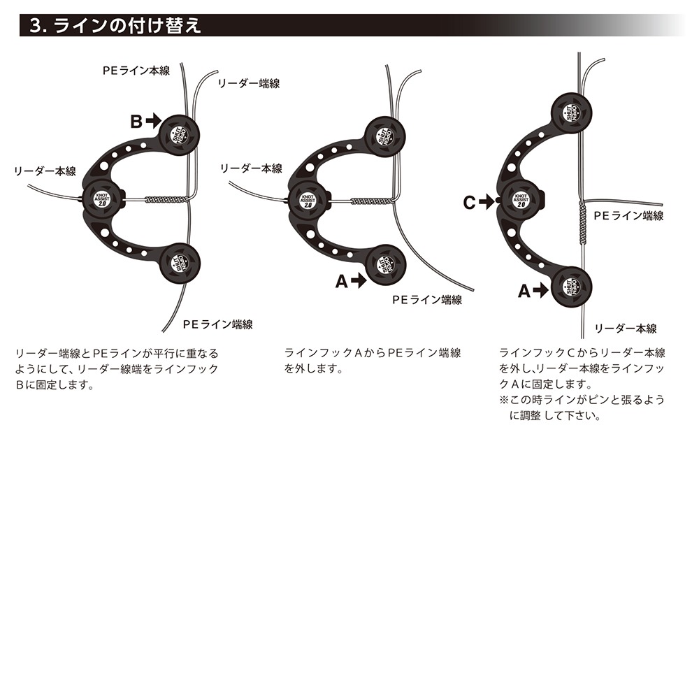 中壢鴻海釣具【DAIICHISEIKO】第一精工 KnotAssist 2.0線結器 快速結線工具 FG結線結器-細節圖7
