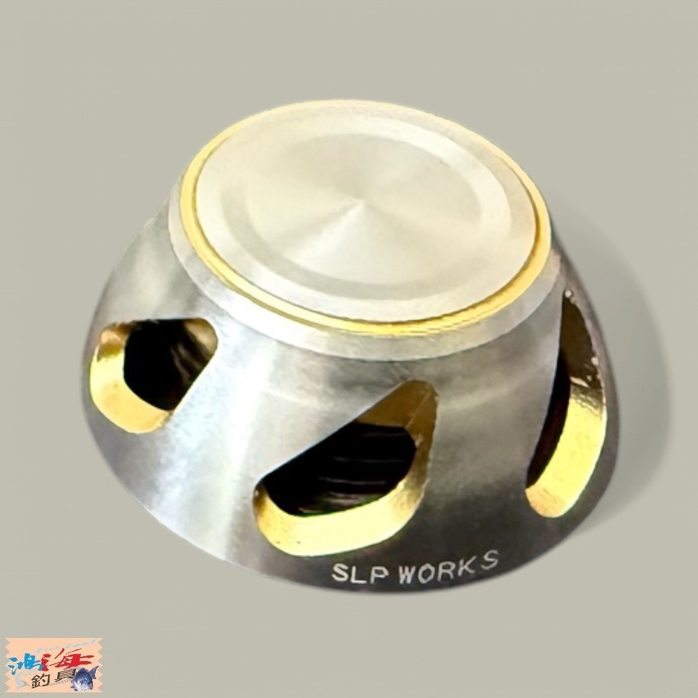 紅海釣具企業社【DAIWA】SLP WORKS 銀金色改裝捲線器側蓋-細節圖3