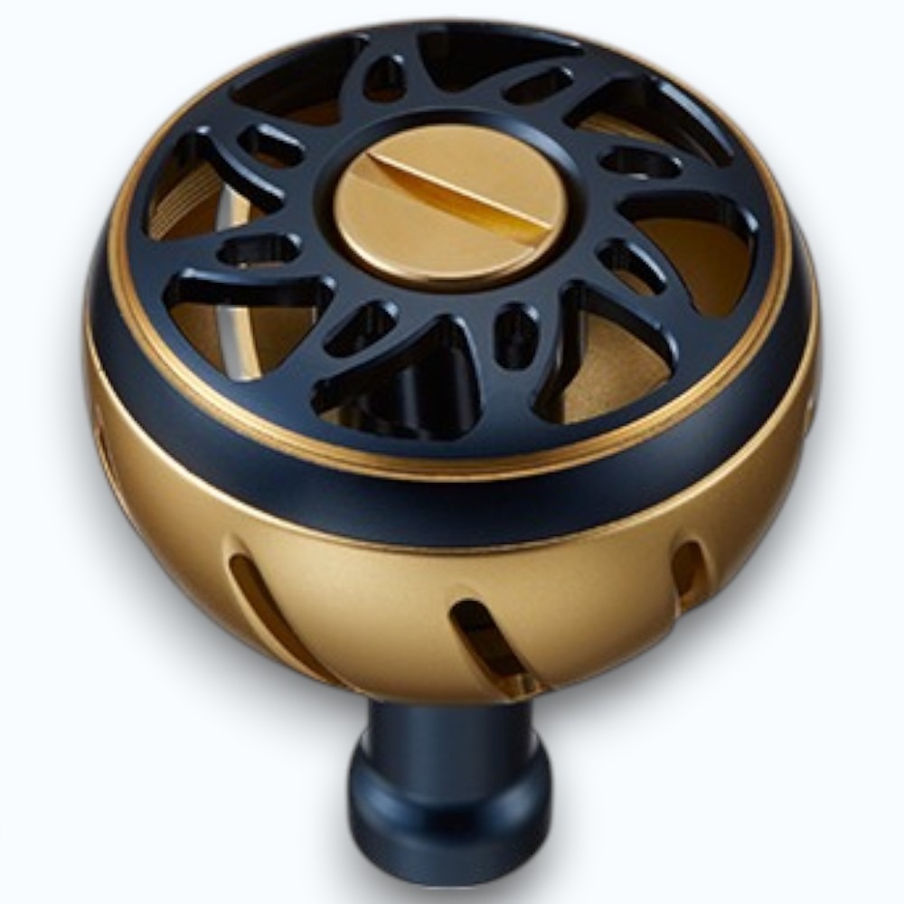 中壢紅海釣具【DAIWA】 SLP WORKS 鋁合金 球型 L-45mm 改裝握丸#黑紅色 捲線器改裝握丸-細節圖4