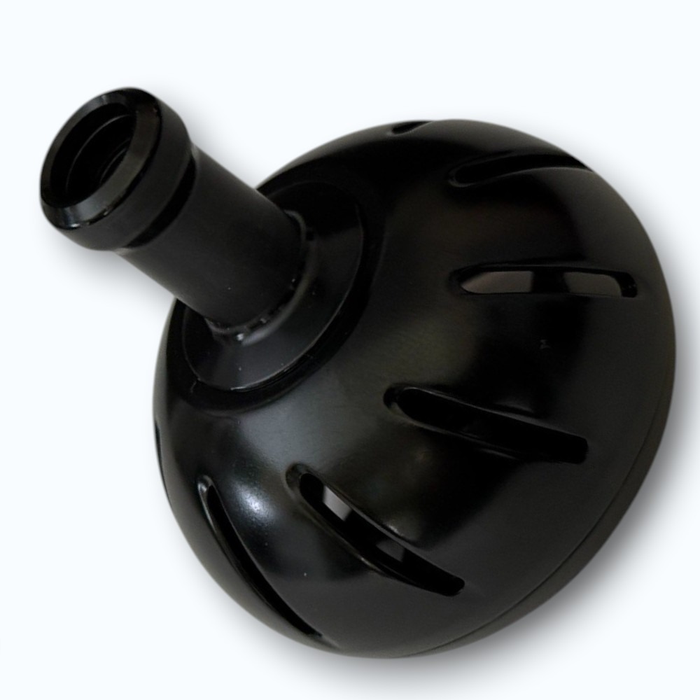 中壢紅海釣具【DAIWA】 SLP WORKS 鋁合金 球型 L-45mm 改裝握丸#黑紅色 捲線器改裝握丸-細節圖7