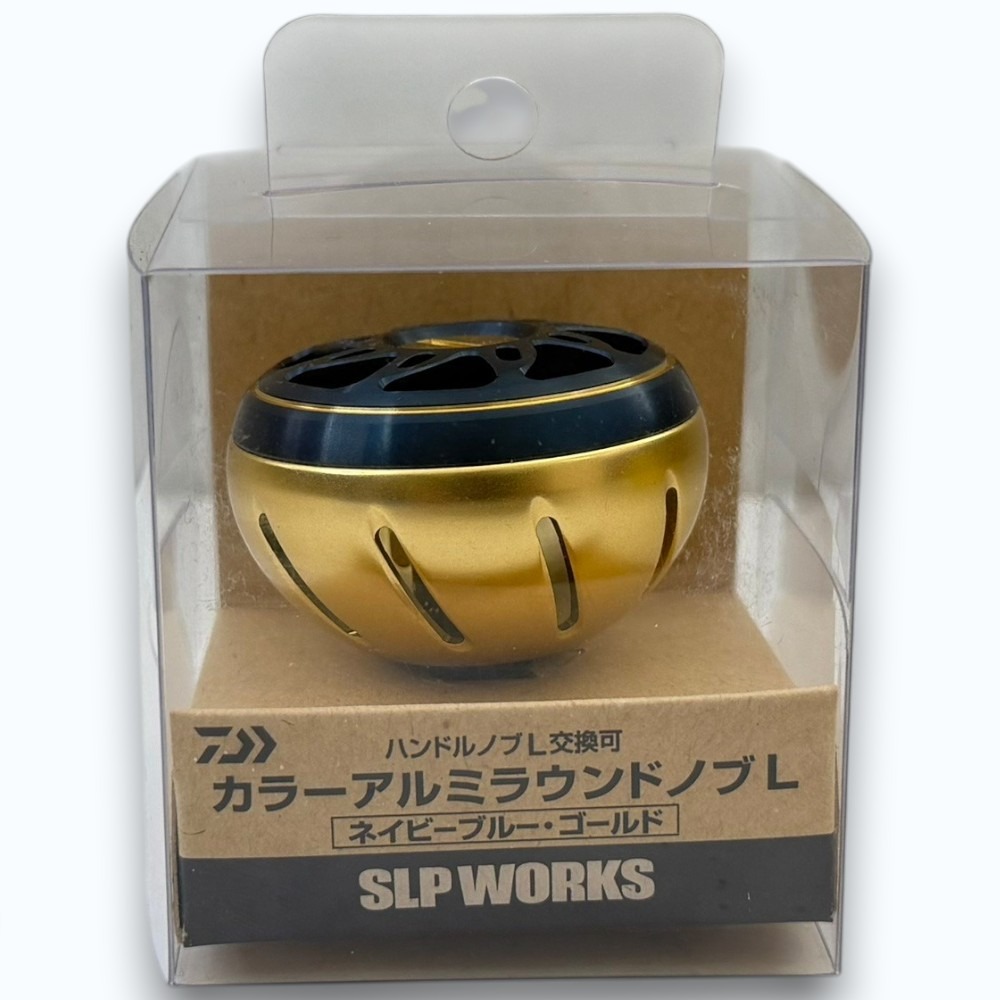 中壢紅海釣具【DAIWA】 SLP WORKS 鋁合金 球型 L-45mm 改裝握丸#黑紅色 捲線器改裝握丸-規格圖11
