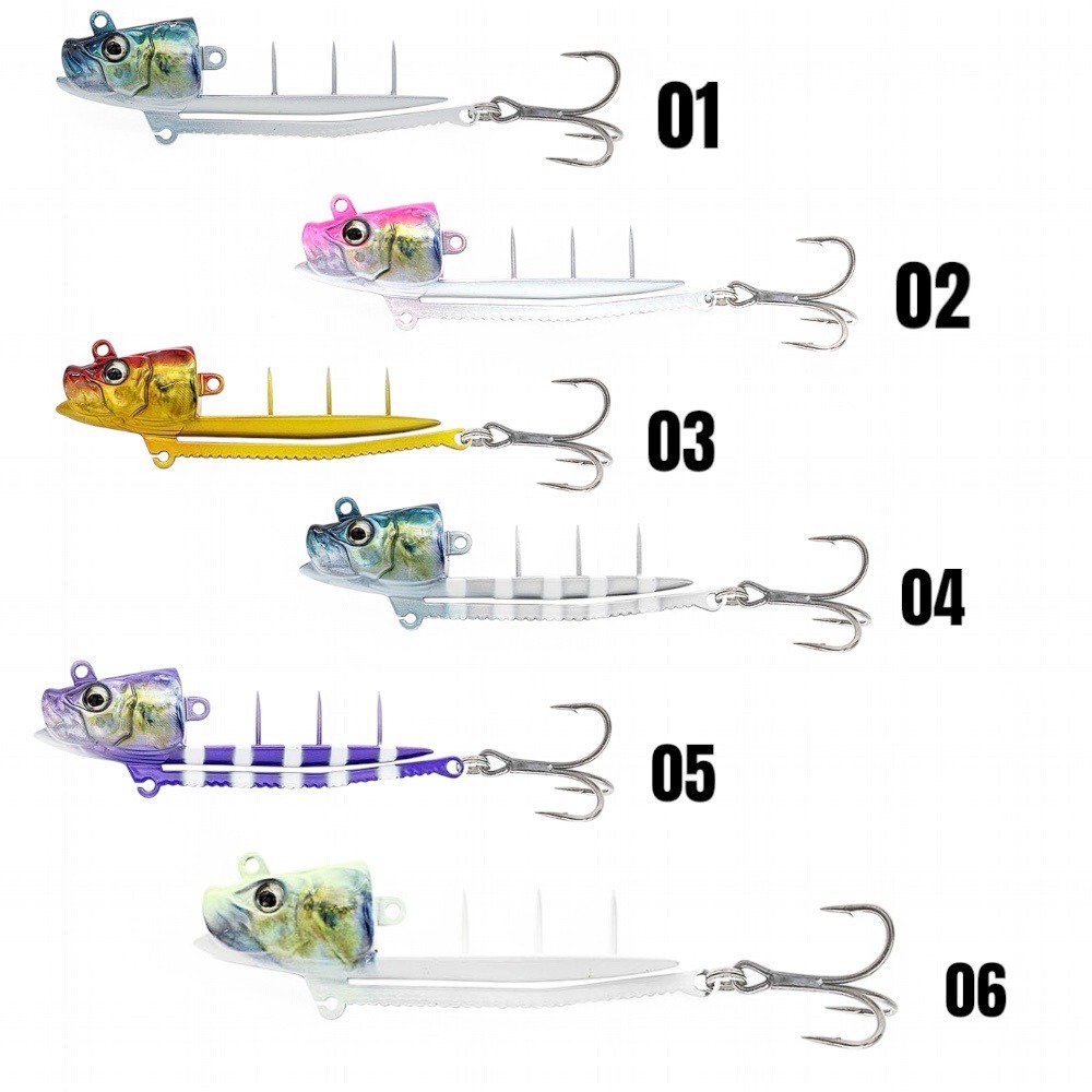 中壢鴻海釣具【LITTLE JACK】 ITTAIKA 一體化鯛魚頭天亞 40號/150g 50號/190g-細節圖5