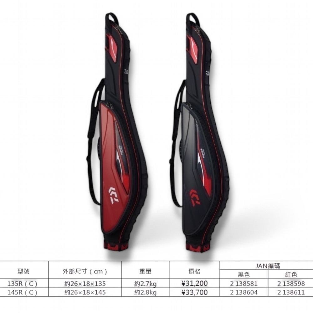 中壢鴻海釣具【DAIWA】 PROVISOR HD 135R/145R 釣竿袋 38L 軟式冰箱-細節圖4