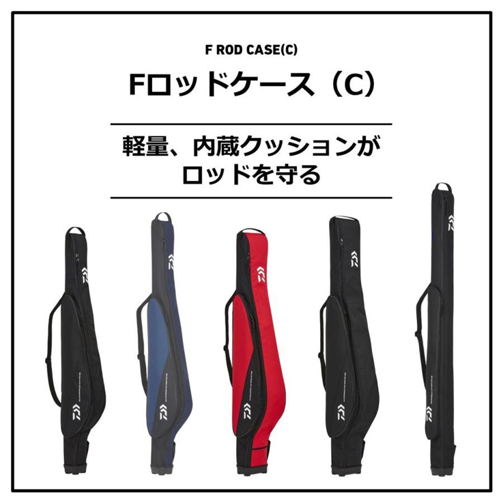 中壢鴻海釣具【DAIWA】F ROD CASE  128R/128RW/138R/138RW 黑色竿袋 釣竿袋 23年款-細節圖4