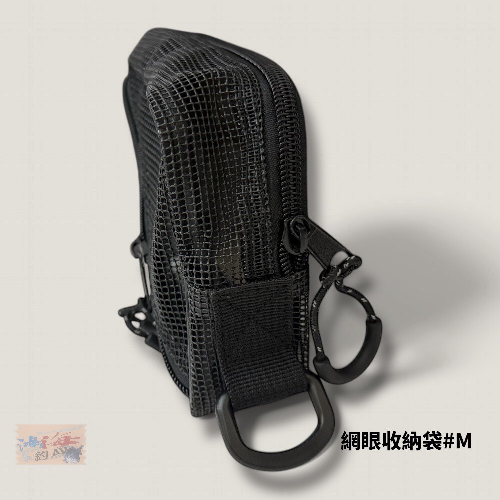 中壢鴻海釣具【WEFOX】網眼收納袋 網眼雙層收納袋 阿波袋 置物袋-細節圖4