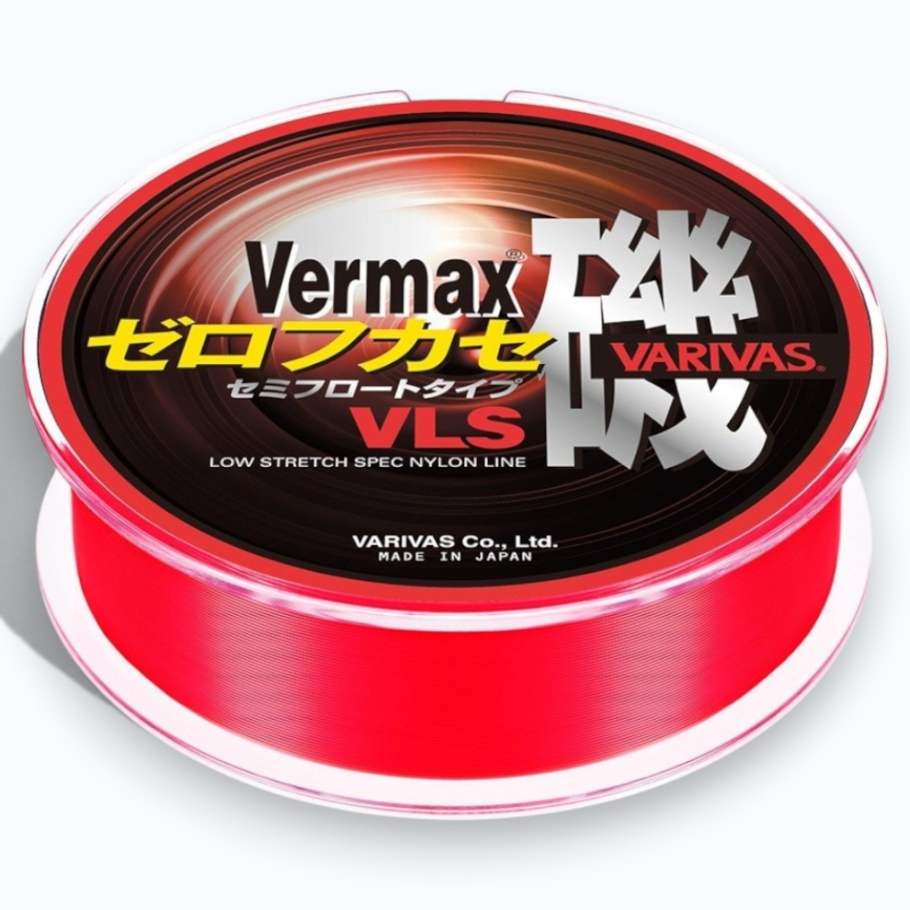 中壢鴻海釣具【VARIVAS】VERMAX ［ゼロフカセ］VLS 橙紅色磯釣母線-細節圖3
