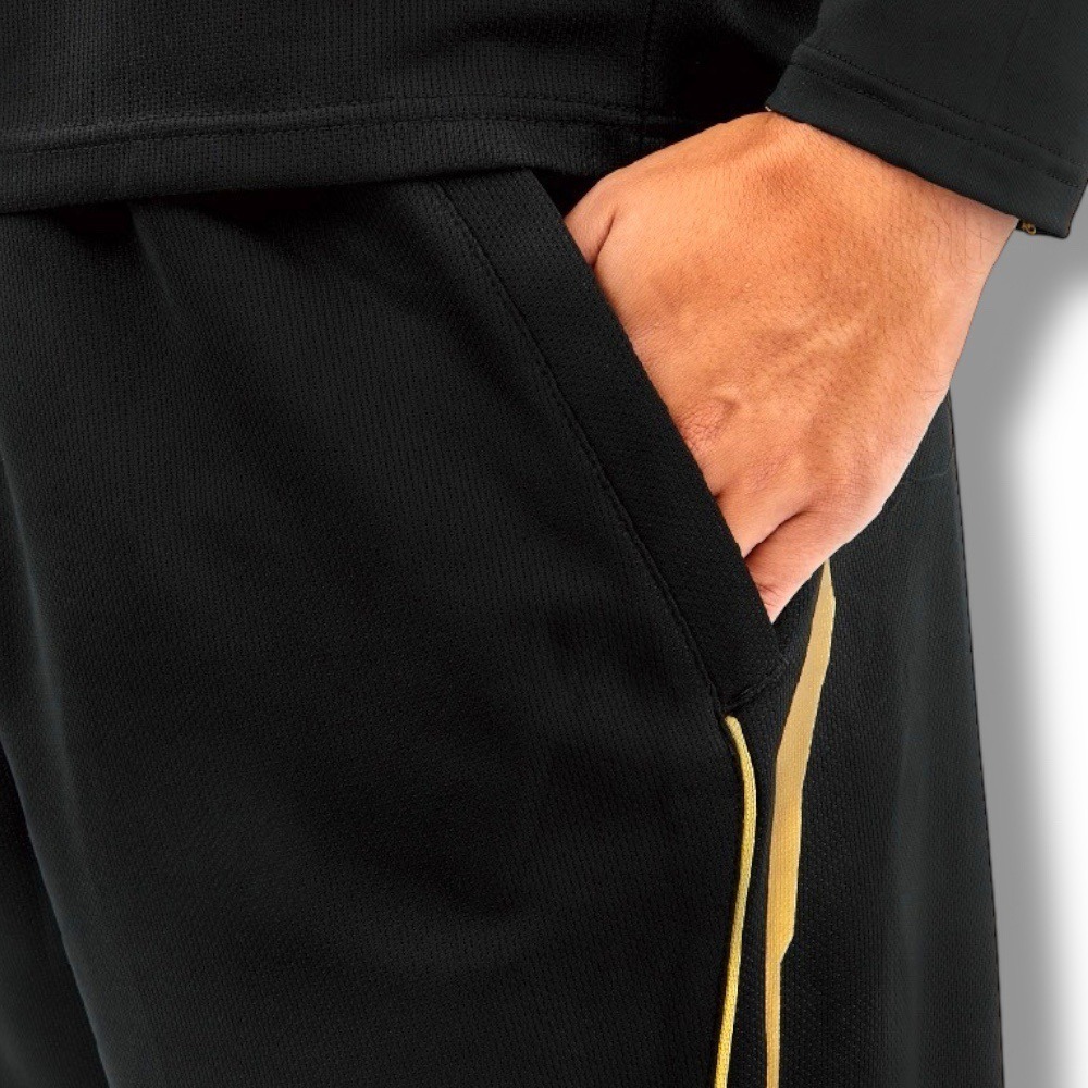 中壢鴻海釣具【gamakatsu】GM-3779 吸水速乾 彈性短袖+短褲套裝(袖套+腿套) (25年款) GM3779-細節圖10