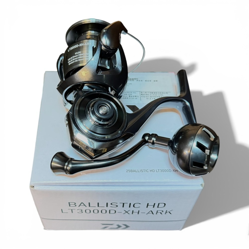 中壢鴻海釣具【DAIWA】 BALLISTIC HD 紡車捲線器 金屬握丸-規格圖11