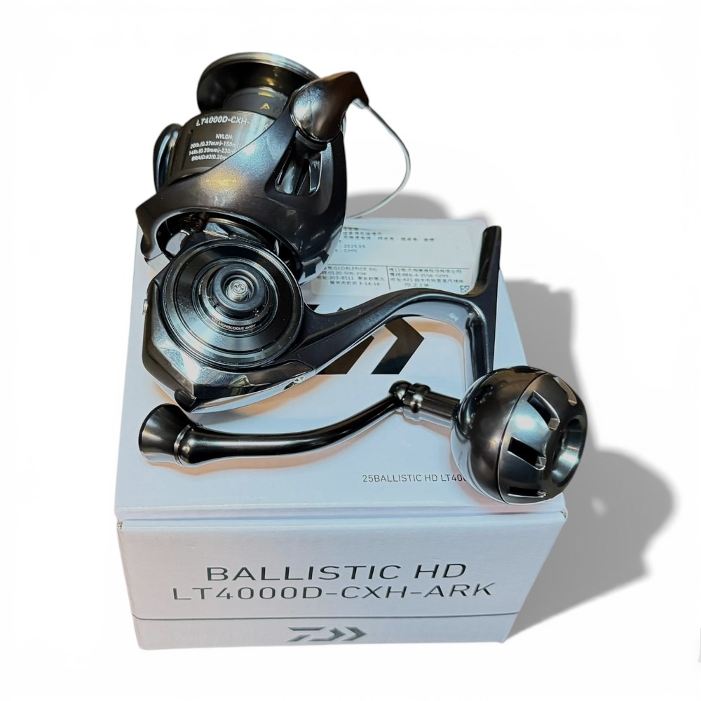 中壢鴻海釣具【DAIWA】 BALLISTIC HD 紡車捲線器 金屬握丸-規格圖11